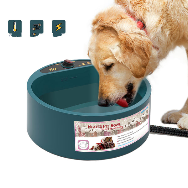 TechPet insulated smart heated pet bowl
