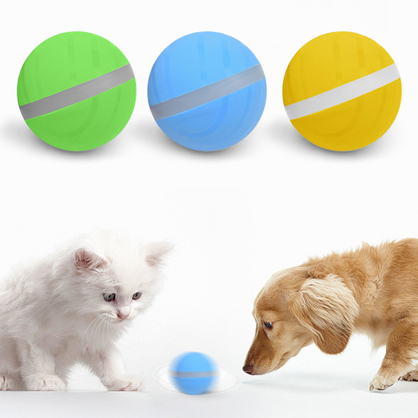 TechPet USB rechargeable interactive smart pet toy ball