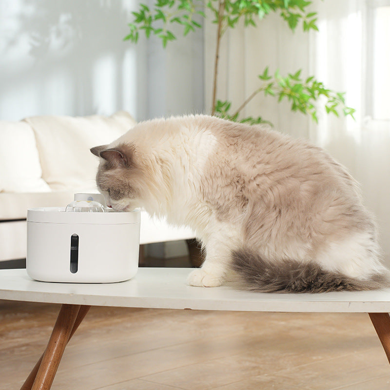 TechPet luxe wireless induction pet water dispenser, 2.6L